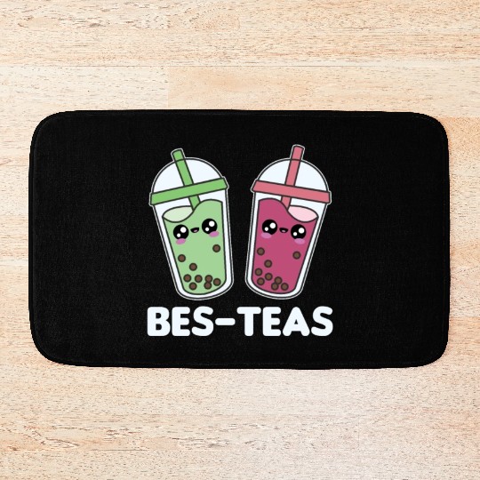 Best-Teas - Bubble Tea Kawaii Boba Tea Love Bath Mats