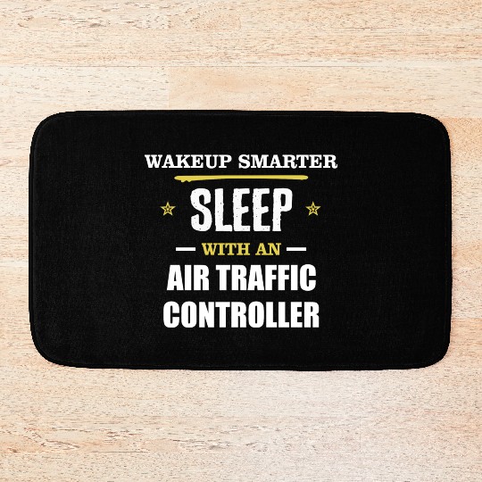Wakeup Smarter Sleep WIth Air Traffic Controller Bath Mats