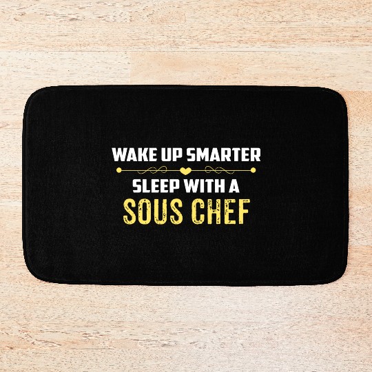 Wake Up Smarter Sleep With A SOUS CHEF Bath Mats