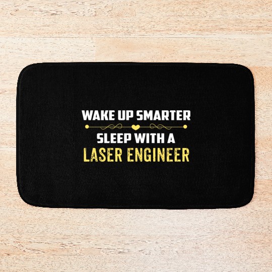 Wake Up Smarter Sleep With A LASER ENGINEER Bath Mats