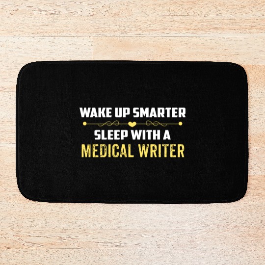 Wake Up Smarter Sleep With A MEDICAL WRITER Bath Mats