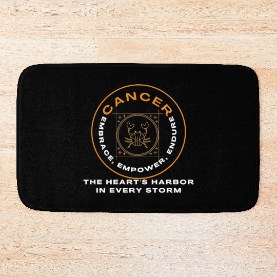 The Cancer Zodiac Sign: A Symbol of Strength Bath Mats