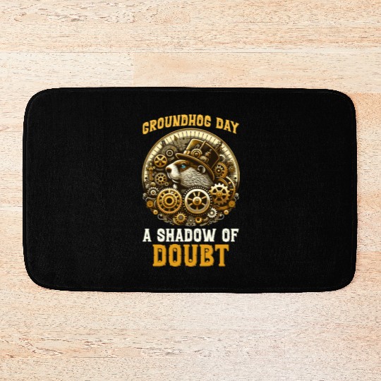 Groundhog Day 2024 Enthusiast February 2nd Bath Mats