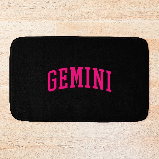 K Varsity Gemini Bath Mats