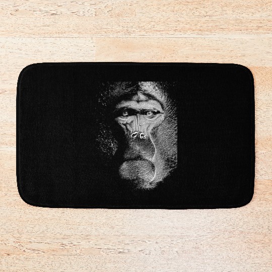 Ape Gorilla Monkey Primate Macaque Chimpanzee Bath Mats