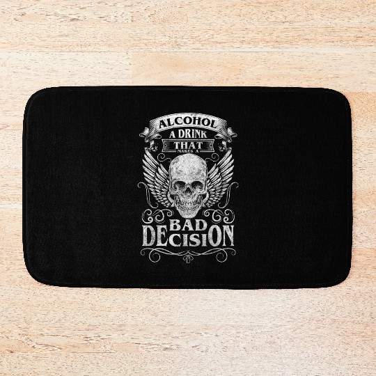 Non-Alcoholic Sanity Motivation Bath Mats