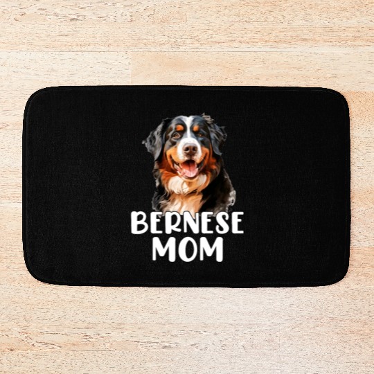 bernese mountain dog Bath Mats