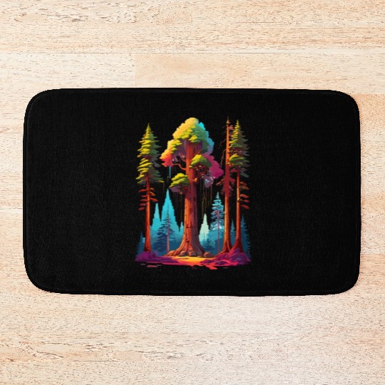 Redwood Forest - For Nature Lovers Bath Mats