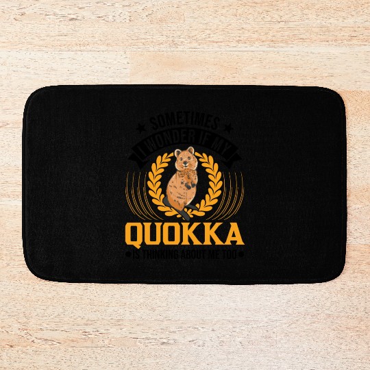 Quokka Gift Short-tailed Kangaroo Bath Mats