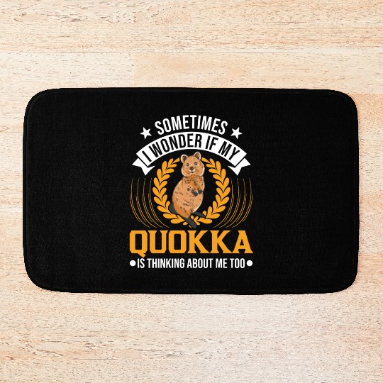 Quokka Gift Short-tailed Kangaroo Bath Mats