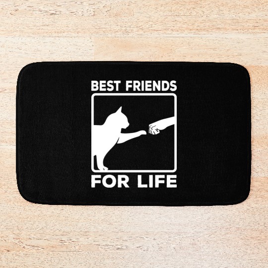 Cute Kawaii Cat Bath Mats