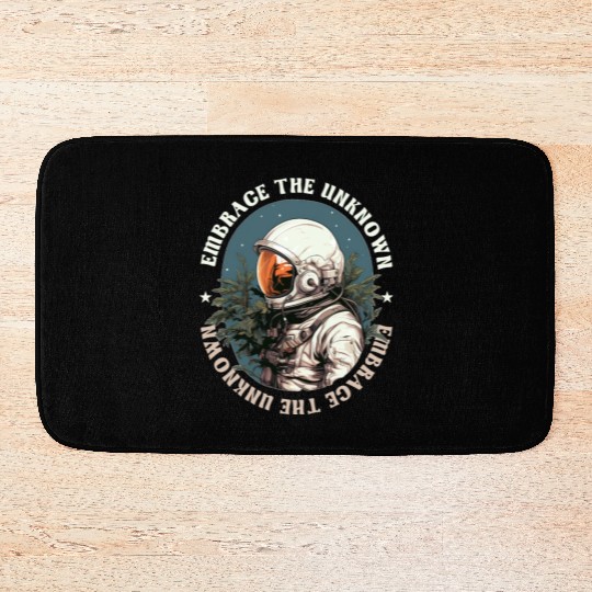 Embrace The Unknown Confidence Growth Mindset Astr Bath Mats