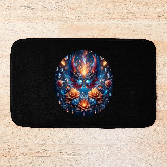Phoenix Rebirth in Cosmic Bloom Bath Mats