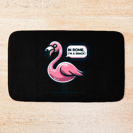 Flamingo Roman History Roman Empire Cuisine Bath Mats