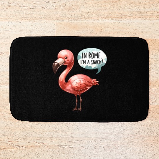 Flamingo Roman History Roman Empire Cuisine Bath Mats