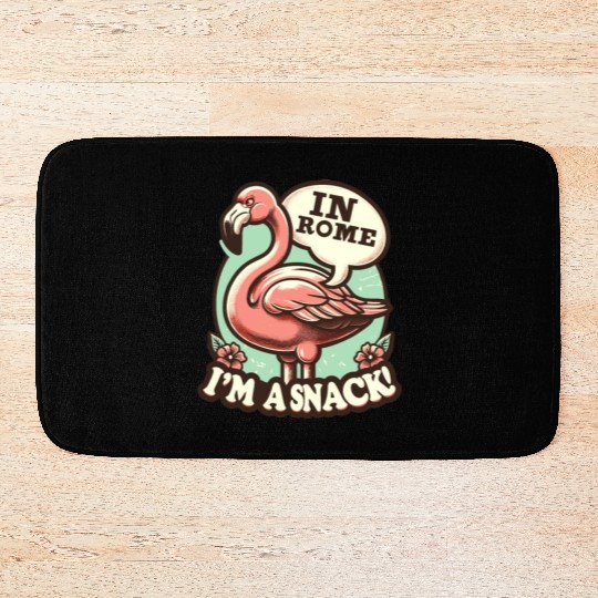 Flamingo Roman History Roman Empire Cuisine Bath Mats