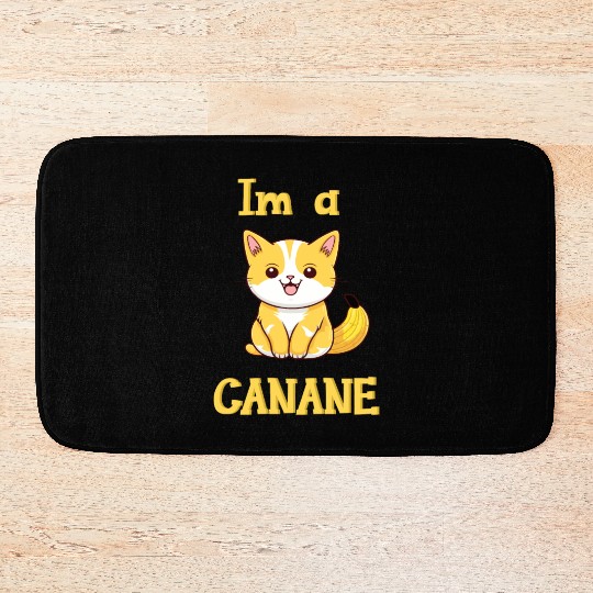Cananae Banana Cat Cat Love Bath Mats