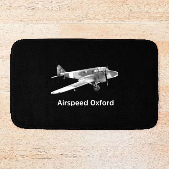 Airspeed Oxford Training aircraft Bath Mats
