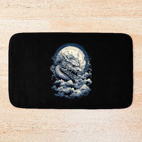 Celestial Dragon Soar Bath Mats