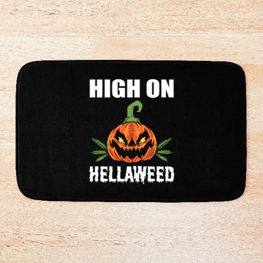 High On Hellaweed Gangster Gift Bath Mats