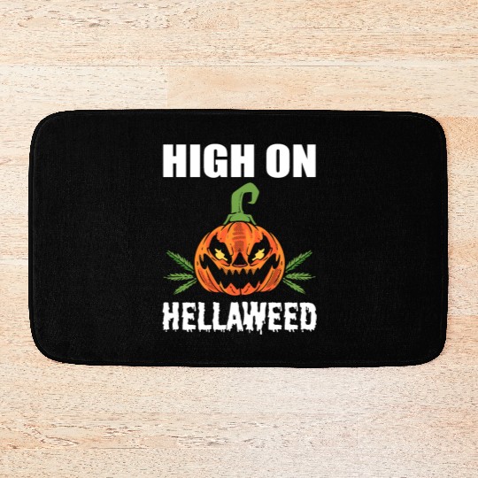 High On Hellaweed Gangster Gift Bath Mats