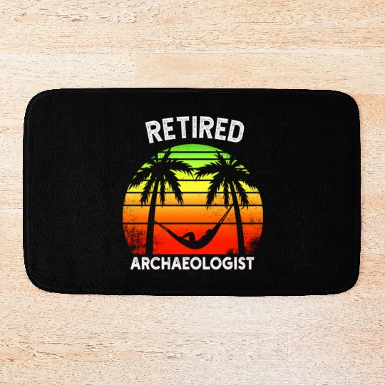 Twilight of Discovery: A Retired Archaeologist Bath Mats