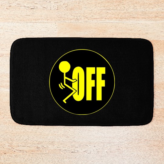 F Off ©WhiteTigerLLC.Com LIKE US ON FACEBOOK Bath Mats
