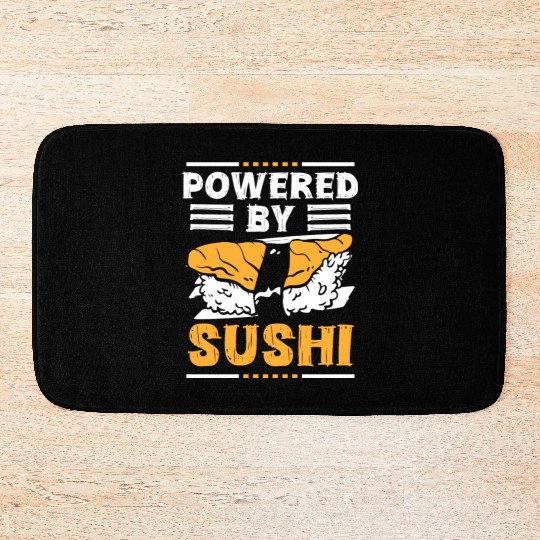 Japanese Roll Maki Cuisine Bath Mats