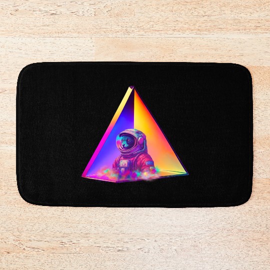 Interdimensional Fox Bath Mats