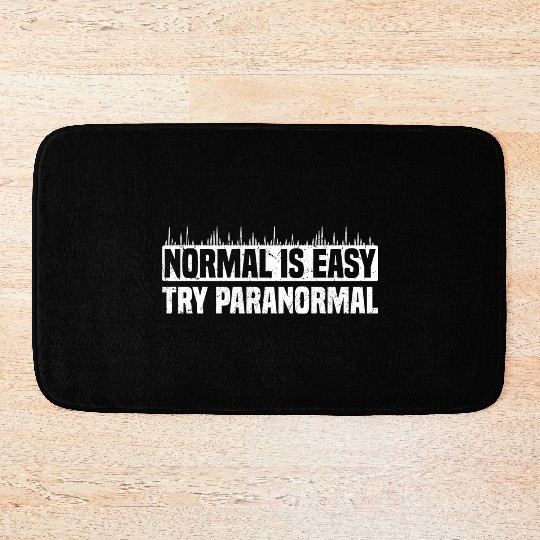 Gifts for Ghost Hunters | Paranormal Ghosts Bath Mats