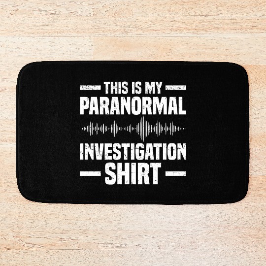 Ghost Hunters | Ghost Paranormal Ghost Gifts Bath Mats