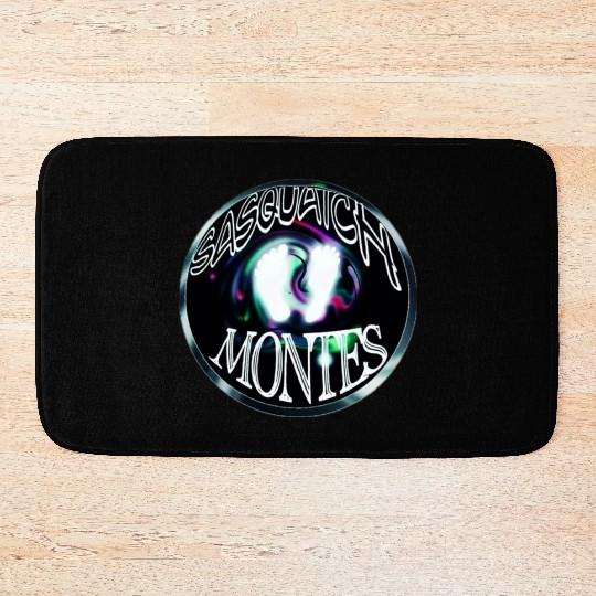 Sasquatch Mystical Identity Logo Bath Mats