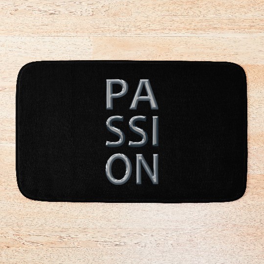 Passion grey Bath Mats