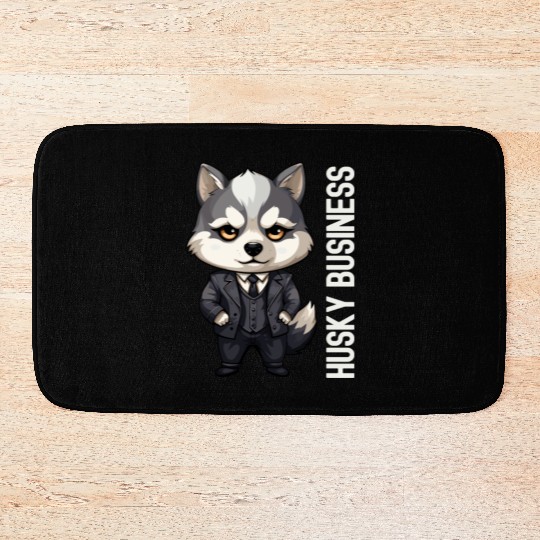 Husky Business - Husky Hustle Bath Mats