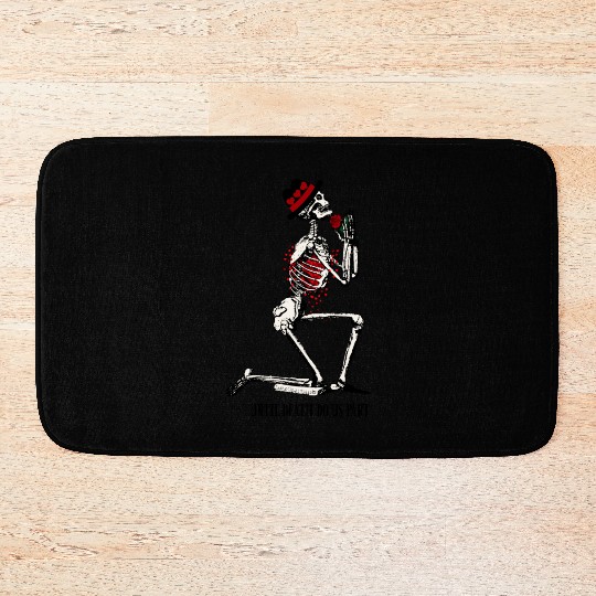 Skeleton Until Death Do Us Part Bath Mats