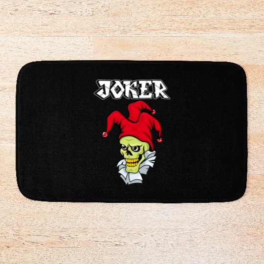 skull joker Bath Mats