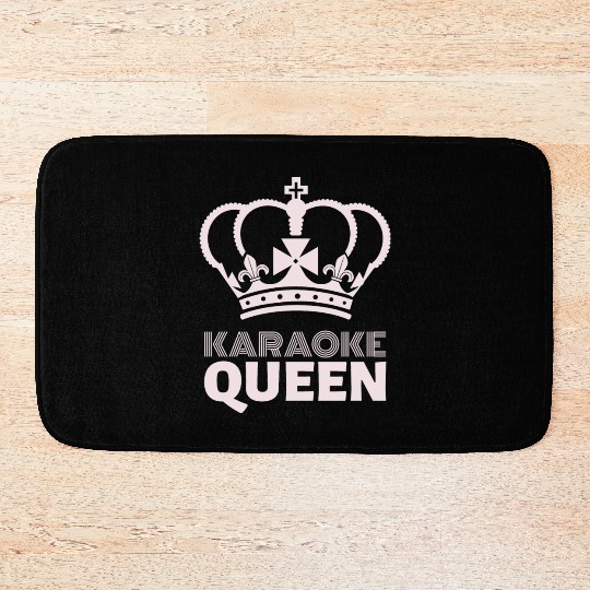 Karaoke Queen Bath Mats