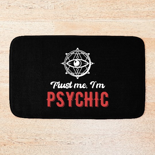 Trust Me, I'm Psychic Celestial Card Decks Bath Mats