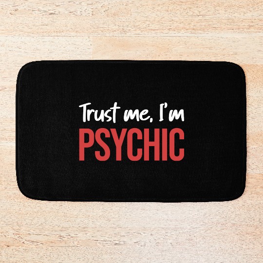 Trust Me, I'm Psychic Celestial Card Decks Bath Mats