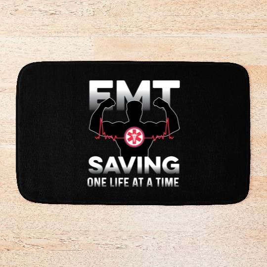 Saving One Life Doctor Or Medical Staff Gift Bath Mats
