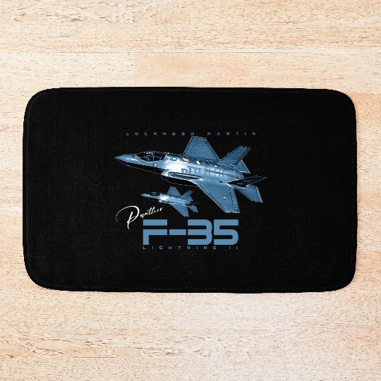 Lockheed Martin F-35 Lightning II Bath Mats