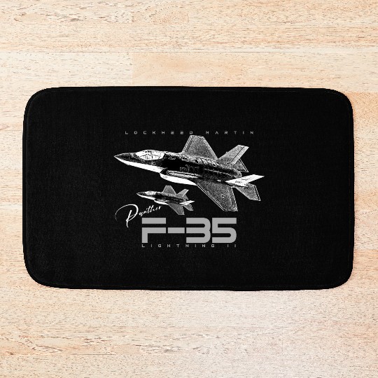 Lockheed Martin F-35 Lightning II Bath Mats