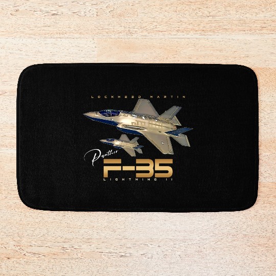 Lockheed Martin F-35 Lightning II Bath Mats