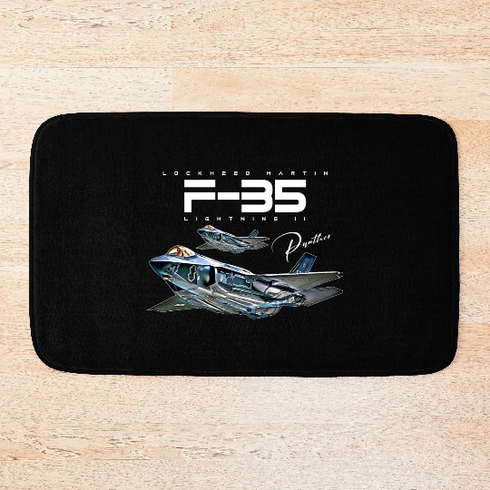 Lockheed Martin F-35 Lightning II Bath Mats
