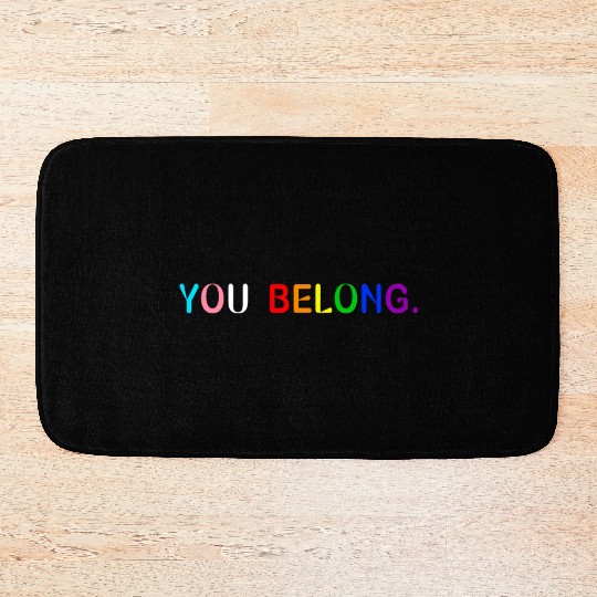 Gay Pride LGBTQ Support Funny LGBT Pride Month Bath Mats