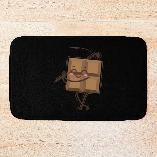 Chocolate Bar plays Golf Candy Bath Mats