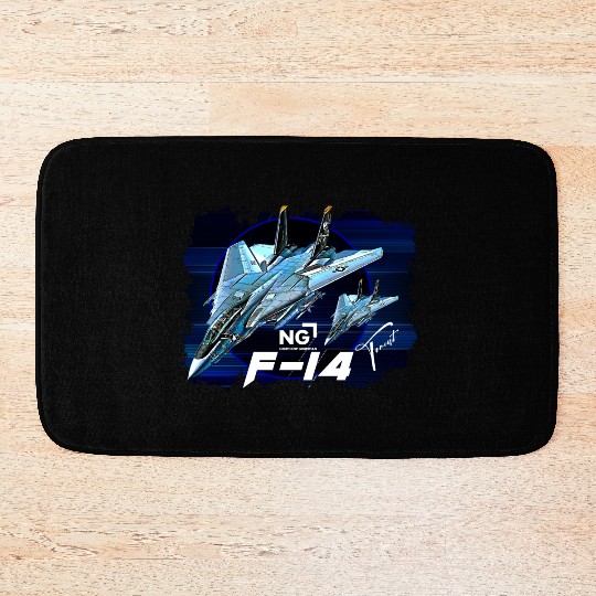 F-14 Tomcat Fighterjet Bath Mats
