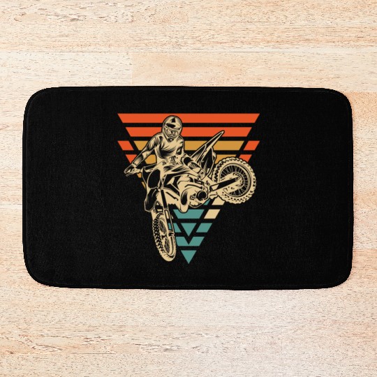 Dirt Bike Mx Motocross Supermoto Bath Mats