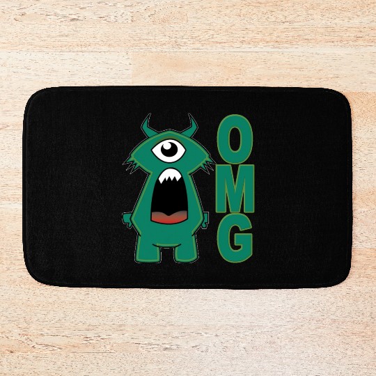 OMG Monster Bath Mats
