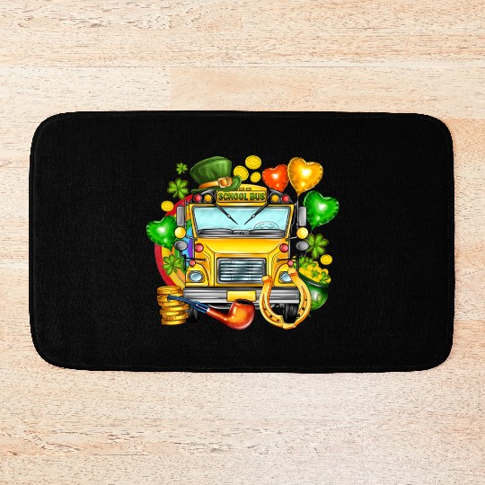 School Bus Bath Mats